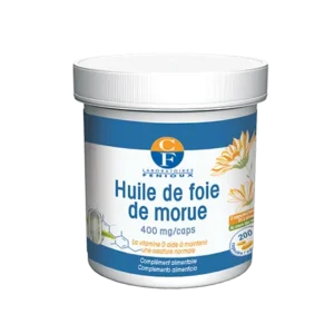 FENIOUX HUILE DE FOIE DE MORUE 400MG 120 CAPSULES