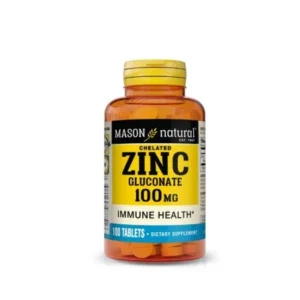 MASON NATURAL ZINC GLUCONATE 100 TABLETS