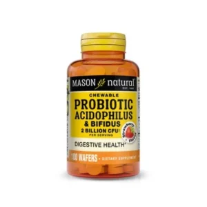 MASON NATURAL PROBIOTIC ACIDOPHILUS ET BIFIDUS 100 WAFERS
