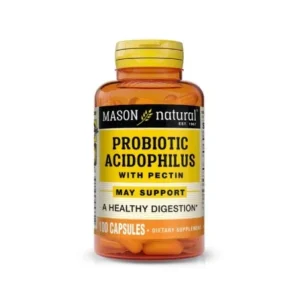 MASON NATURAL PROBIOTIC ACIDOPHILUS 100 CAPSULES