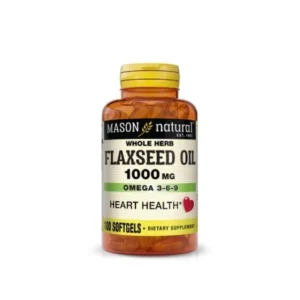 MASON NATURAL FLAXSEED OIL 1000 MG 100 SOFTGELS