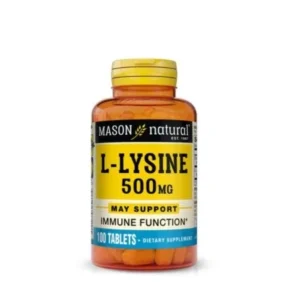 MASON NATURAL L-LYSINE 500MG 100 TABLETS