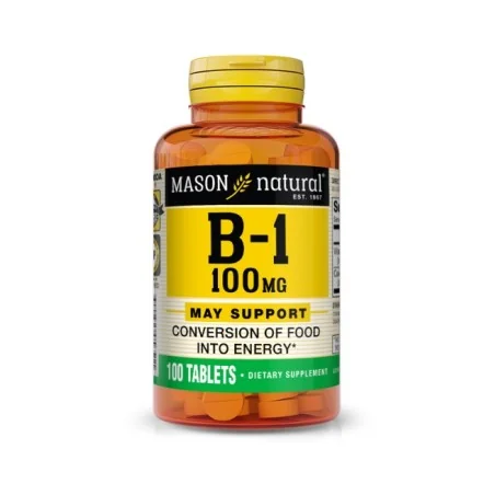MASON NATURAL B-1 100MG 100 TABLETS