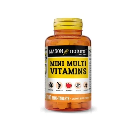 MASON NATURAL MINI MULTIVITAMINS 100 MINI-TABLETS