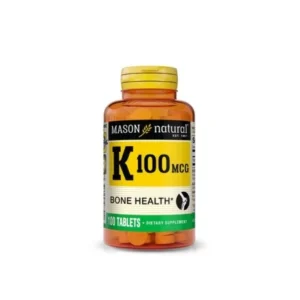 MASON NATURAL K 100MCG 100 TABLETS