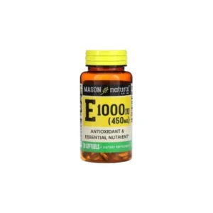 MASON NATURAL E 1000 IU 50 SOFTGELS