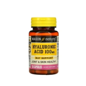 MASON NATURAL HYALURONIC ACID 100 MG 30 CAPSULES