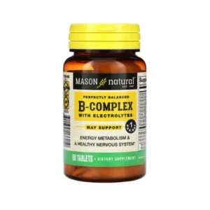 MASON NATURAL B-COMPLEX WITH ELECTROLYTES 60 TABLETS