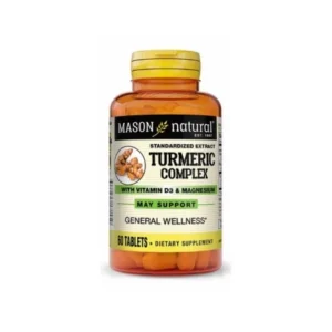 MASON NATURAL TURMERIC COMPLEX 60 TABLETS