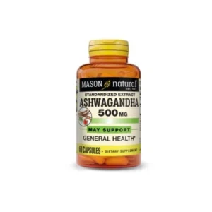 MASON NATURAL ASHWAGANDHA 500 MG 60 CAPSULES