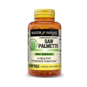 MASON NATURAL SAW PALMETO 60 SOFTGELS