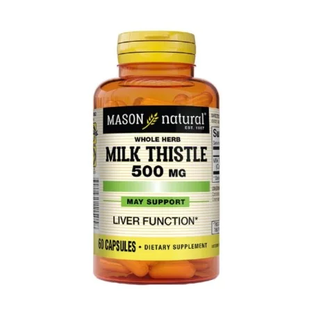 MASON NATURAL MILK THISTLE 60 CAPSULES