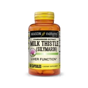 MASON NATURAL MILK THISTLE SILYMARIN 60 CAPSULES 1299-60A