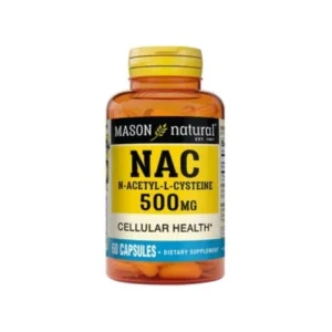 MASON NATURAL NAC N-ACETYL-L-CYSTEINE 60 CAPSULES 1710-60