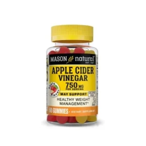 MASON NATURAL APPLE CIDER VINEGAR 60 GUMMIES 1834-60