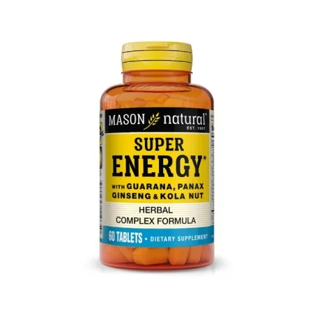 MASON NATURAL SUPER ENERGY 60 TABLETS 1196-60