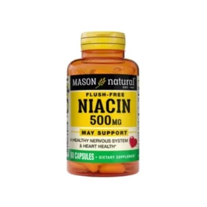 MASON NATURAL FLUSH-FREE NIACIN 500MG 60 CAPSULES 1499-60