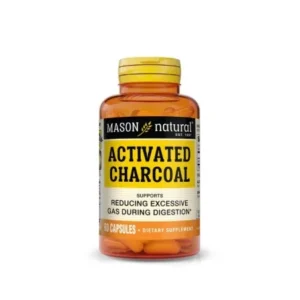 MASON NATURAL ACTIVATED CHARCOAL 60 CAPSULES 787-60