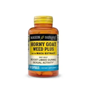 MASON NATURAL HORNY GOAT WEED PLUS 60 CAPSULES 1572-60A
