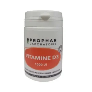 PROPHAR VITAMINE D3 – 50 GÉLULES