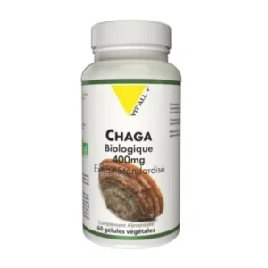 VIT’ALL+ CHAGA BIOLOGIQUE 400 MG 60 GELULES