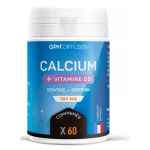 GPH DIFFUSION CALCIUM+VITAMINE D3 60 COMPRIMÉS